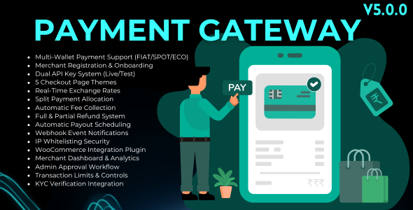 Payment Gateway Addon – Multi-Wallet Funds, Service provider Onboarding & WooCommerce Plugin for Bicrypto