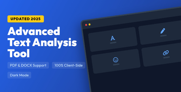 Textlysis – Good web site positioning Note Counter, Persona & Emoji Analyzer
