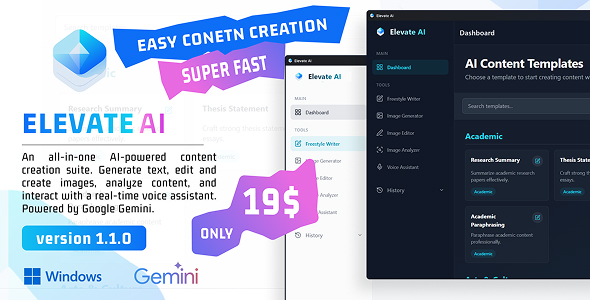 Elevate AI – All-in-One AI-Powered Inform Creation Suite