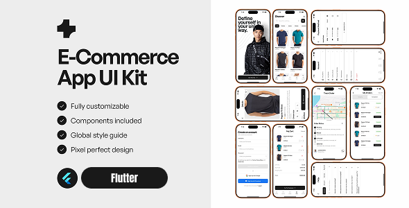 Flutter E-commerce UI Template