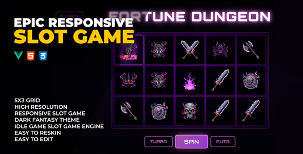 Fortune Dungeon – Responsive Slot Recreation Engine