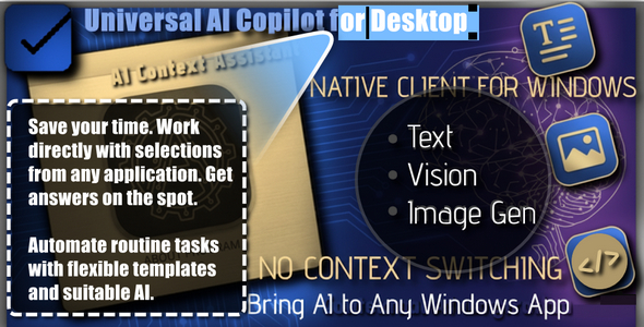 AI Context Assistant | A widespread AI-Hub that saves you time