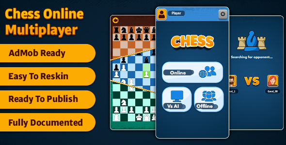 Chess On-line & Offline Multiplayer Game | Firebase Trusty-Time Database | Libgdx-Java