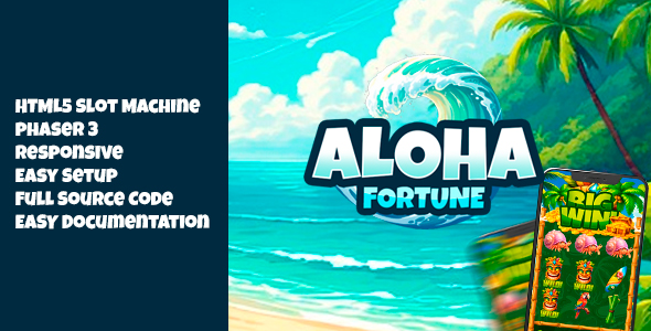 Aloha Fortune – HTML 5 Slot Machine Sport | Provide Code
