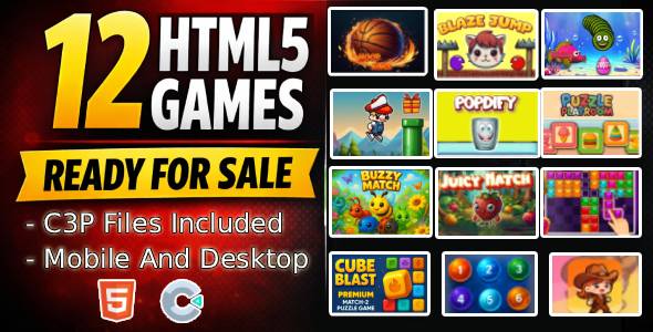 12-in-1 HTML5 Sport Bundle (Ready-to-Bid Projects)