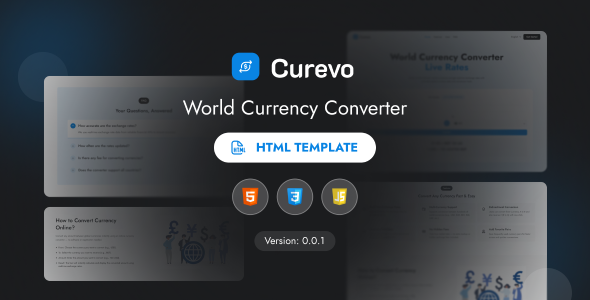 Curevo – World Currency Converter, Live Commerce Rates & Calculator