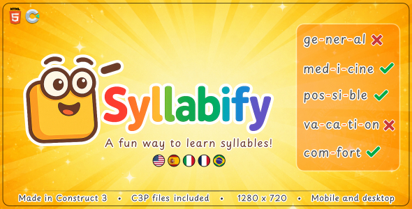 Syllabify – HTML5 Tutorial Sport