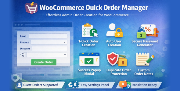 WooCommerce One-Click on Admin Inform – Rapidly Handbook Checkout
