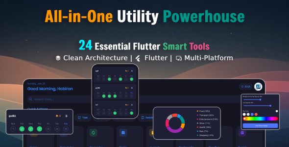 UniTools Flutter App Template