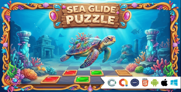 Sea Flee Puzzle (Admob + GDPR + Android Studio)