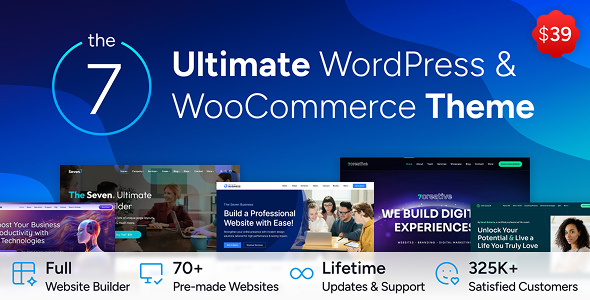 The7 — Final WordPress & WooCommerce Theme