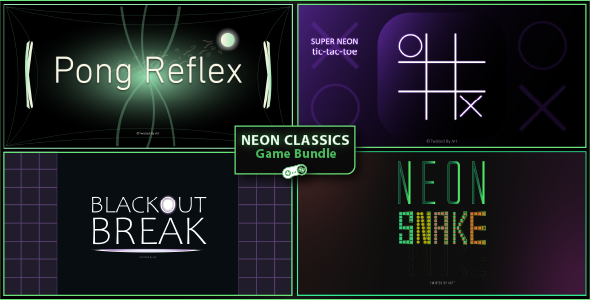 Neon Classics Sport Bundle – HTML5 Sport Template