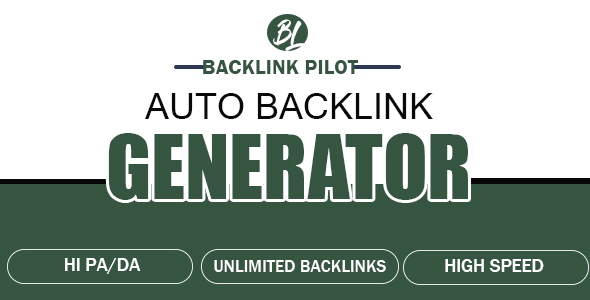 Back-link Pilot back link+Youtube Back-link Generator