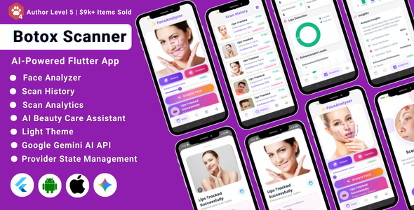 AI Botox Scanner Flutter Mobile App | Pores and skin Prognosis & Exquisite Manual