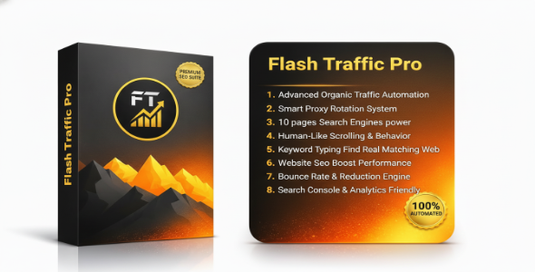 Flash Net Traffic – Closing net optimization Traffic Generator & SERP Ranking Automation Bot