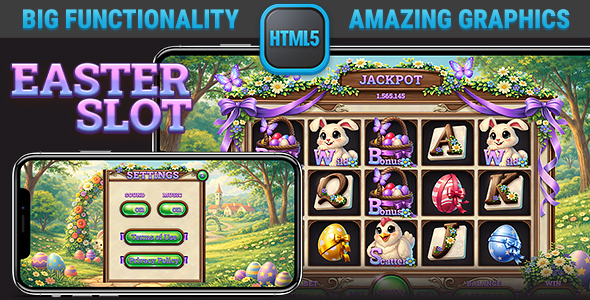 HTML Responsive Slot • Easter Slot Casino Recreation
