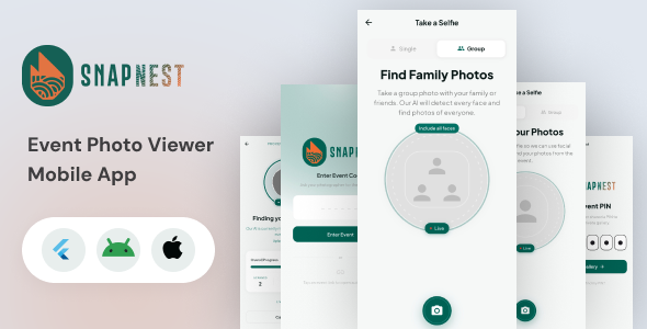 SnapNest – Tournament Photo Viewer Cell App