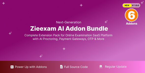 Zieexam AI Addon Bundle – Energy Up Your Examination Platform