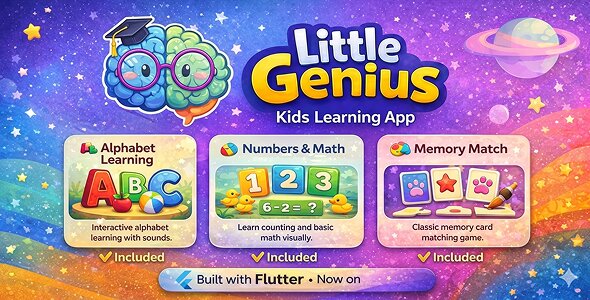 Minute Genius – Children Discovering out App with Mini Games