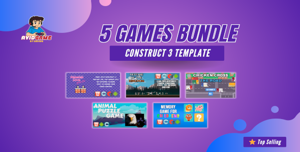 Closing Casual Games Bundle – 5 Total Templates (Make 3)