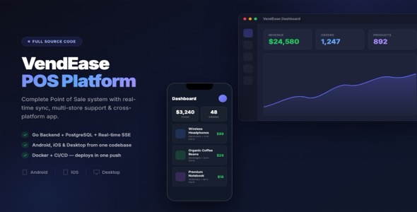 VendEase – Entire & original POS resolution