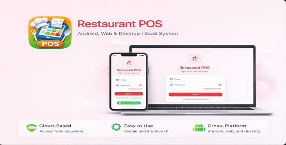 Restaurant POS SaaS – Entire Android, Web & Desktop POS System