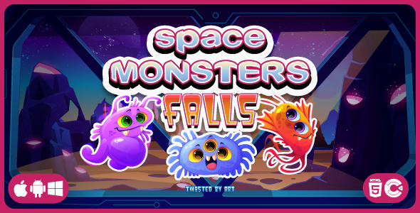 Space Monsters Falls – HTML5 Sport Template