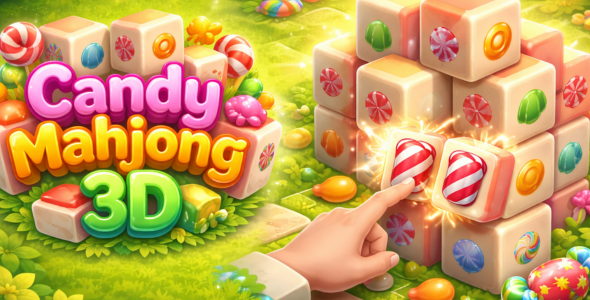 Candy Mahjong 3D | Matching Puzzle HTML5 Sport