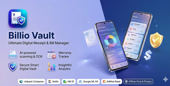 Billio Vault – Top fee Android Invoice & Guarantee Supervisor