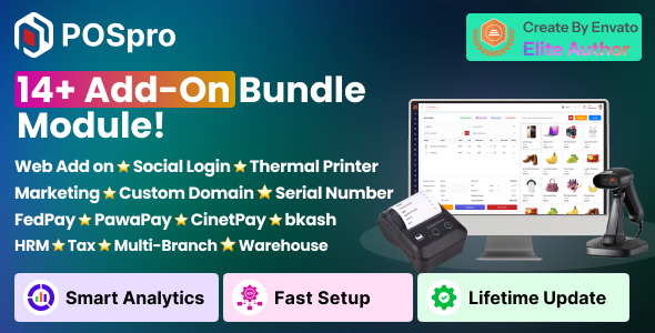 POSpro – 14+ Add-On Modules Bundle | Full POS & Inventory SaaS Reply