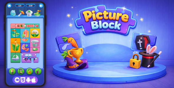 Image Block 3D | HTML5 Puzzle Game