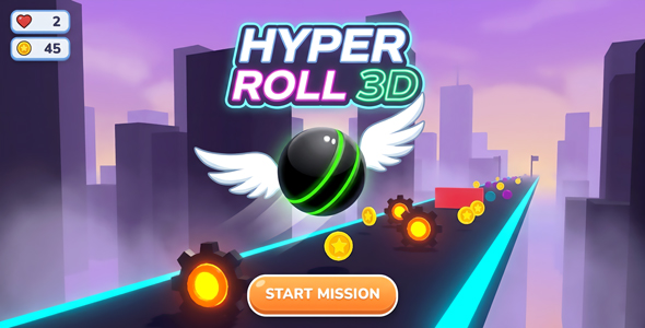 Hyper Roll 3D HTML5 Sport