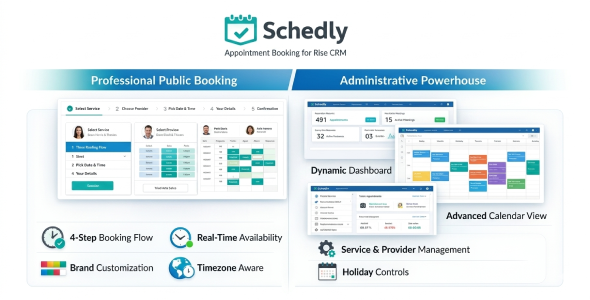Schedly — Appointment Booking Device for Rise CRM