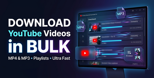 GoGrowTools | YouTube Bulk Video and Playlist Downloader Dwelling windows App