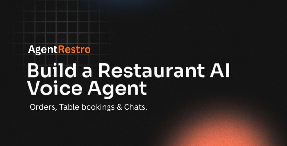 AgentRestro – AI Restaurant Management SaaS with Allege & Chat Ordering & Table Reserving