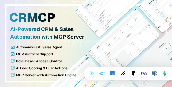 CRMCP — AI CRM & Gross sales Automation Platform with MCP Integration