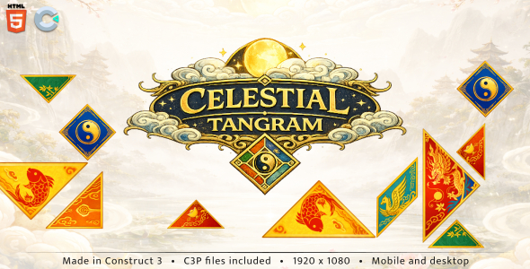 Celestial Tangram – HTML5 Informal sport