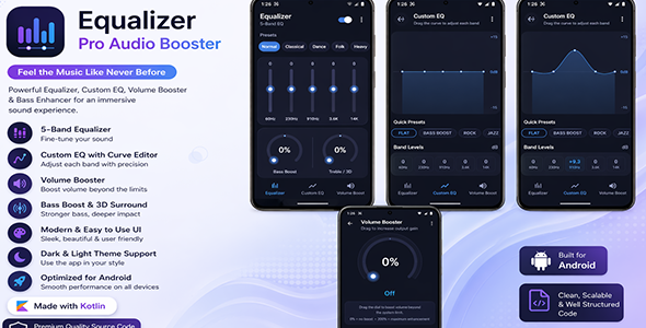 Bluetooth Booster EQ – Audio Equalizer & Volume Enhancer App + AdMob