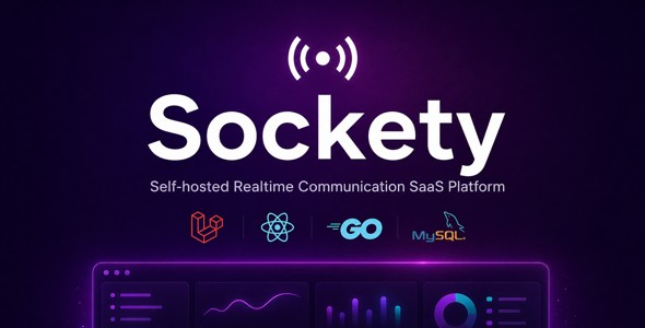 Sockety – Self-hosted Realtime Communication SaaS Platform