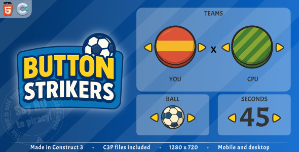 Button Strikers – HTML5 Informal game