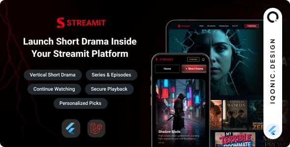 Streamit – OTT Streaming Quick Drama (Add-on)