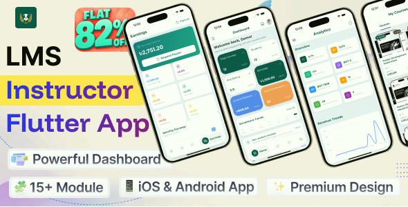 EduEx LMS | Trainer eLearning Flutter Full Application