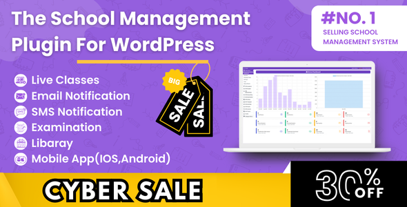 College Management – Education & Discovering out Management gadget for WordPress