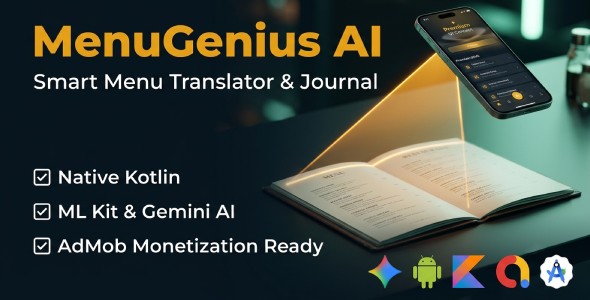 MenuGenius AI – Android App Template
