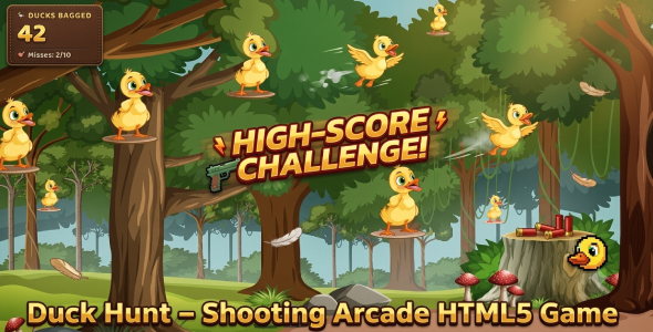 Duck Hunt | Taking pictures Arcade HTML5 Game