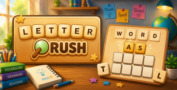 Letter Ride – HTML5 Be conscious Puzzle Sport