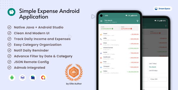 Straightforward Expense Tracker Android App 1.0