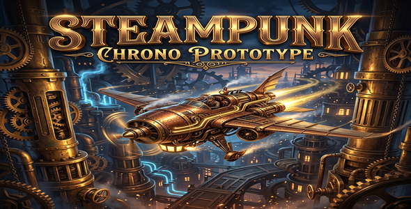 Steampunk Flyer HTML5 Sport