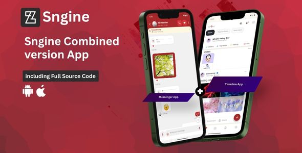 Expeazzy | Flutter Messenger Timeline Cell App for Sngine