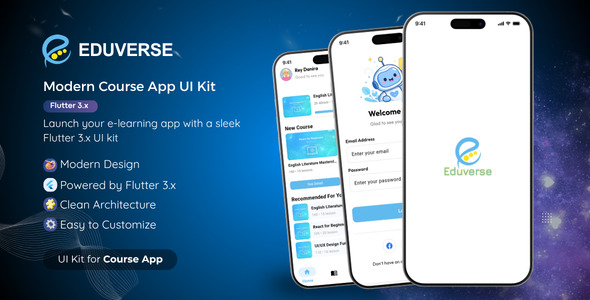 Eduverse | Flutter Direction UI Equipment